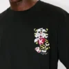 Kenzo Wild Tiger’ Embroidered Oversized T-Shirt in Cotton Kenzo Wild Tiger’ Embroidered Oversized T-Shirt in Cotton
