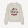 Kenzo Wild Tiger’ Embroidered Sweatshirt in Cotton Kenzo Wild Tiger’ Embroidered Sweatshirt in Cotton