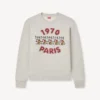 Kenzo Wild Tiger’ Embroidered Sweatshirt in Cotton Kenzo Wild Tiger’ Embroidered Sweatshirt in Cotton