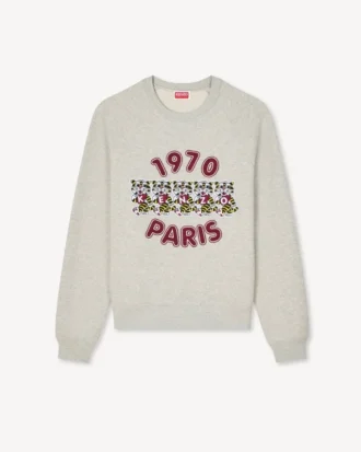 Kenzo Wild Tiger’ Embroidered Sweatshirt in Cotton