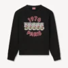 Kenzo Wild Tiger’ Embroidered Sweatshirt in Cotton Kenzo Wild Tiger’ Embroidered Sweatshirt in Cotton