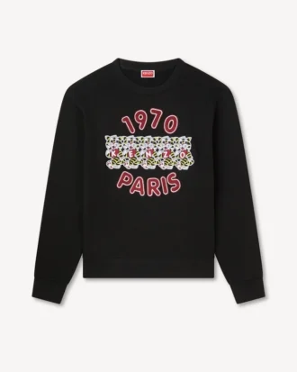 Kenzo Wild Tiger’ Embroidered Sweatshirt in Cotton