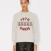 Kenzo Wild Tiger’ Embroidered Sweatshirt in Cotton Kenzo Wild Tiger’ Embroidered Sweatshirt in Cotton