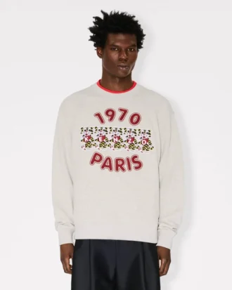 Kenzo Wild Tiger’ Embroidered Sweatshirt in Cotton
