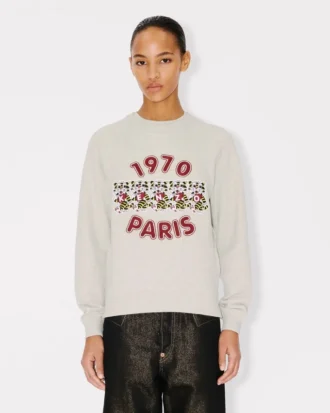 Kenzo Wild Tiger’ Embroidered Sweatshirt in Cotton