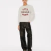 Kenzo Wild Tiger’ Embroidered Sweatshirt in Cotton Kenzo Wild Tiger’ Embroidered Sweatshirt in Cotton
