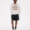 Kenzo Wild Tiger’ Embroidered Sweatshirt in Cotton Kenzo Wild Tiger’ Embroidered Sweatshirt in Cotton