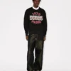 Kenzo Wild Tiger’ Embroidered Sweatshirt in Cotton Kenzo Wild Tiger’ Embroidered Sweatshirt in Cotton