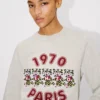Kenzo Wild Tiger’ Embroidered Sweatshirt in Cotton Kenzo Wild Tiger’ Embroidered Sweatshirt in Cotton