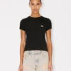 Kenzo Wild Tiger’ Embroidered T-Shirt in Cotton Kenzo Wild Tiger’ Embroidered T-Shirt in Cotton