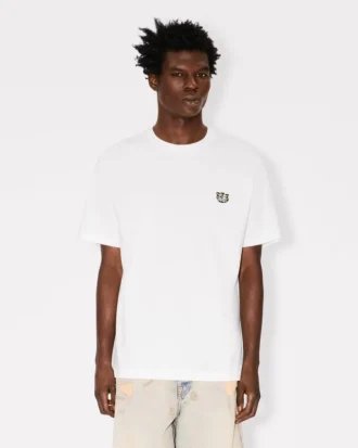 Kenzo Wild Tiger’ Embroidered T-Shirt in Cotton