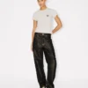 Kenzo Wild Tiger’ Embroidered T-Shirt in Cotton Kenzo Wild Tiger’ Embroidered T-Shirt in Cotton