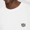 Kenzo Wild Tiger’ Embroidered T-Shirt in Cotton Kenzo Wild Tiger’ Embroidered T-Shirt in Cotton