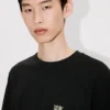 Kenzo Wild Tiger’ Embroidered T-Shirt in Cotton Kenzo Wild Tiger’ Embroidered T-Shirt in Cotton