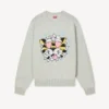 Kenzo Wild Tiger’ Jumper in Cotton Wool Kenzo Wild Tiger’ Jumper in Cotton Wool