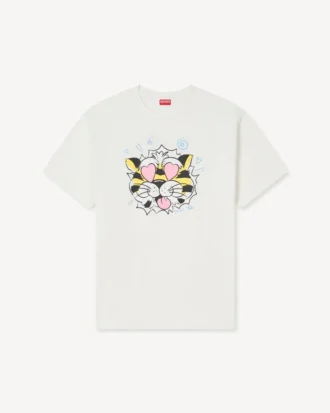 Kenzo Wild Tiger’ Loose T-Shirt in Cotton