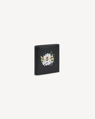 Kenzo Wild Tiger’ Mini Fold Wallet in Leather Kenzo Wild Tiger’ Mini Fold Wallet in Leather