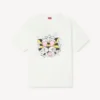 Kenzo Wild Tiger’ Oversized T-Shirt in Cotton Kenzo Wild Tiger’ Oversized T-Shirt in Cotton