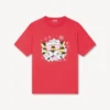Kenzo Wild Tiger’ Oversized T-Shirt in Cotton Kenzo Wild Tiger’ Oversized T-Shirt in Cotton