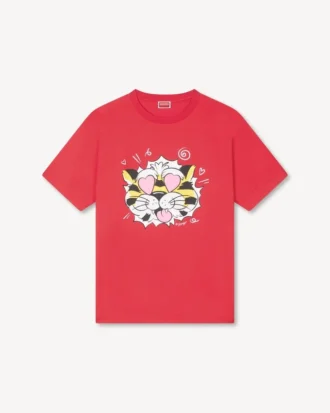 Kenzo Wild Tiger’ Oversized T-Shirt in Cotton