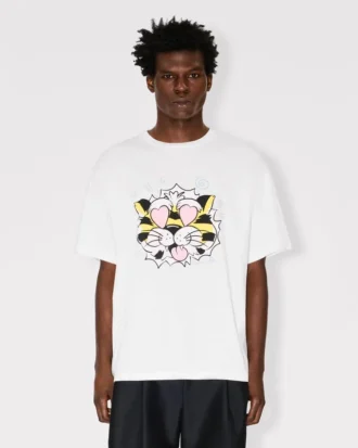 kenzo wild tiger oversized t shirt in cotton 2 1 330x413 - Kenzo Wild Tiger' Oversized T-Shirt in Cotton