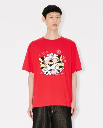 Kenzo Wild Tiger’ Oversized T-Shirt in Cotton