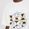 Kenzo Wild Tiger’ Oversized T-Shirt in Cotton Kenzo Wild Tiger’ Oversized T-Shirt in Cotton