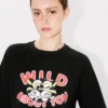 Kenzo Wild Tiger’ Sweatshirt in Cotton Kenzo Wild Tiger’ Sweatshirt in Cotton