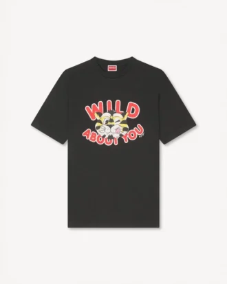 Kenzo Wild Tiger’ T-Shirt in Cotton Kenzo Wild Tiger’ T-Shirt in Cotton