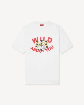 Kenzo Wild Tiger’ T-Shirt in Cotton