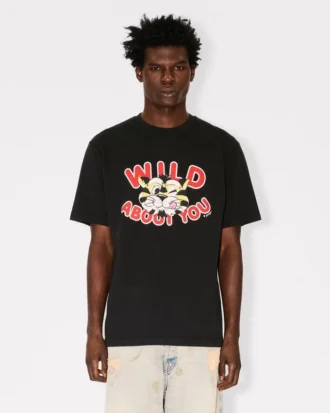 Kenzo Wild Tiger’ T-Shirt in Cotton Kenzo Wild Tiger’ T-Shirt in Cotton