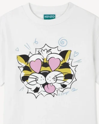 Kenzo Wild Tiger’ T-Shirt in Cotton