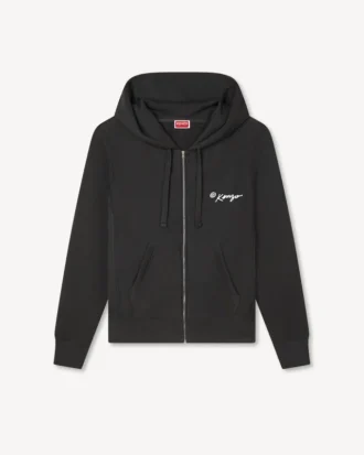 Kenzo Wild Tiger’ Zip up Hoodie in Cotton