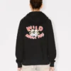 Kenzo Wild Tiger’ Zip up Hoodie in Cotton Kenzo Wild Tiger’ Zip up Hoodie in Cotton