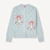 Kenzo Winter Holidays’ Embroidered Cardigan in Wool Kenzo Winter Holidays’ Embroidered Cardigan in Wool