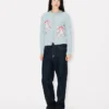 Kenzo Winter Holidays’ Embroidered Cardigan in Wool Kenzo Winter Holidays’ Embroidered Cardigan in Wool