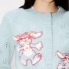 Kenzo Winter Holidays’ Embroidered Cardigan in Wool Kenzo Winter Holidays’ Embroidered Cardigan in Wool