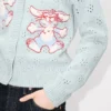 Kenzo Winter Holidays’ Embroidered Cardigan in Wool Kenzo Winter Holidays’ Embroidered Cardigan in Wool