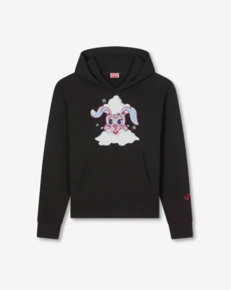 Kenzo Winter Holidays’ Embroidered Hoodie in Cotton