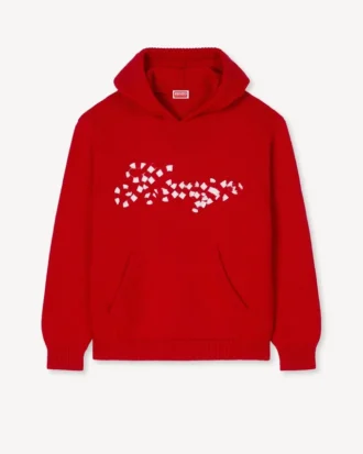Kenzo Winter Holidays’ Embroidered Hoodie in Cotton and Wool Kenzo Winter Holidays’ Embroidered Hoodie in Cotton and Wool