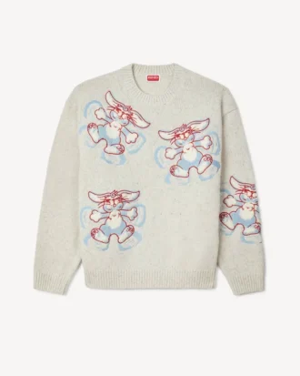 Kenzo Winter Holidays’ Embroidered Jumper in Wool Kenzo Winter Holidays’ Embroidered Jumper in Wool