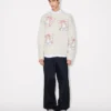 Kenzo Winter Holidays’ Embroidered Jumper in Wool