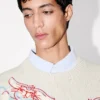 Kenzo Winter Holidays’ Embroidered Jumper in Wool