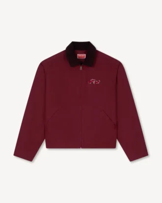 Kenzo Winter Holidays’ Embroidered Utility Jacket in Cotton Kenzo Winter Holidays’ Embroidered Utility Jacket in Cotton