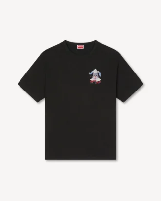 Kenzo Winter Holidays’ Oversized T-Shirt in Cotton