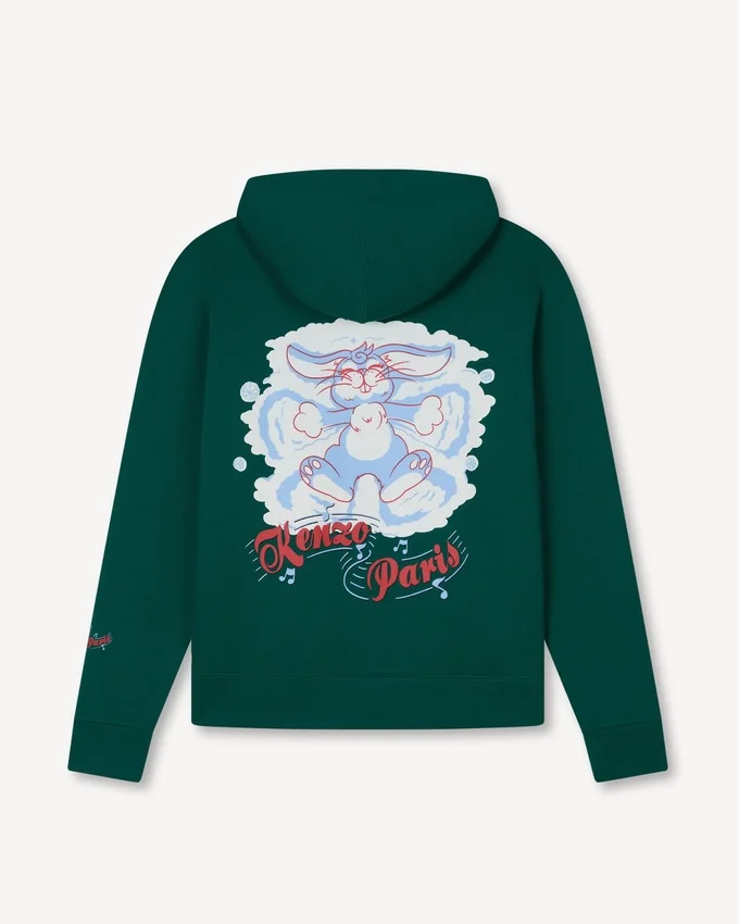 Kenzo Winter Holidays’ Zip up Hoodie in Cotton Kenzo Winter Holidays’ Zip up Hoodie in Cotton