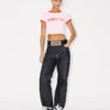 Kenzo Words’ Cropped T-Shirt in Cotton Kenzo Words’ Cropped T-Shirt in Cotton