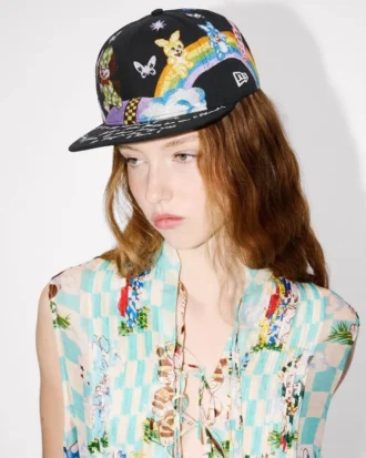 Kenzo X New Era’ Embroidered Cap Kenzo X New Era’ Embroidered Cap