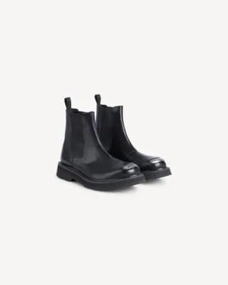 Kenzosmile’ Chelsea Boots in Leather
