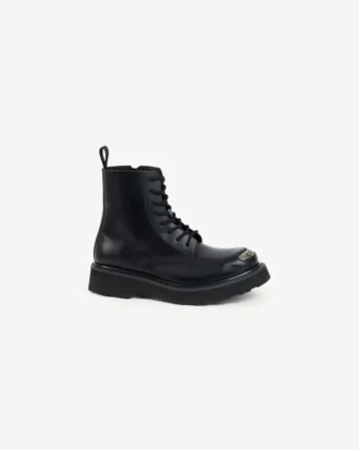 Kenzosmile’ Lace up Boots in Leather